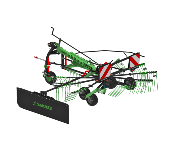 Zgrabiarki 1-karuzelowe zawieszane