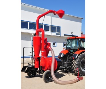 Przenośniki pneumatyczne ssąco-tłoczące z napędem od ciągnika