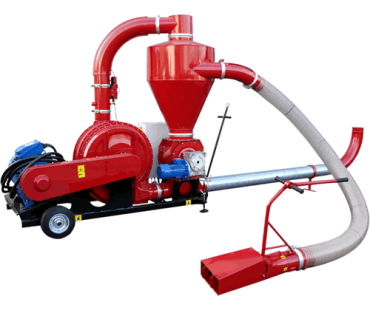 Przenośniki pneumatyczne ssąco-tłoczące z napędem elektrycznym